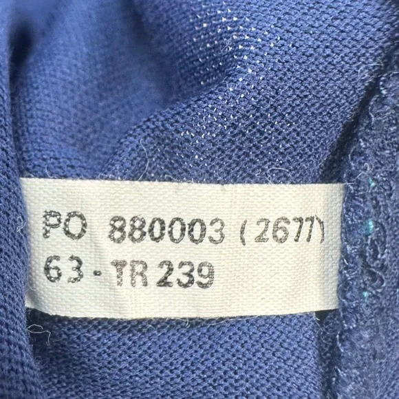 Tommy Bahama Relax Polo Shirt Mens XL Blue Pima Cotton Blend Short Sleeve - Picture 7 of 7